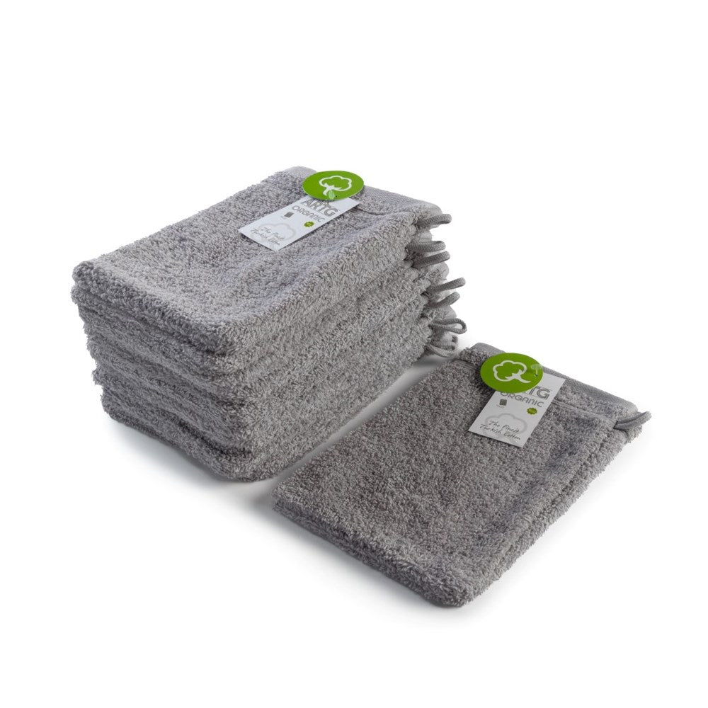 Gant de toilette 100% coton organique 16x22 cm