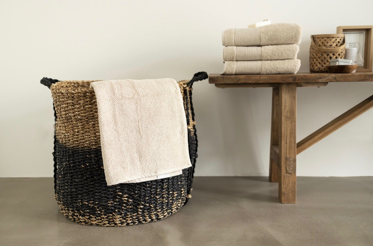 Serviette 100% coton biologique 60x110 - Cappuccino