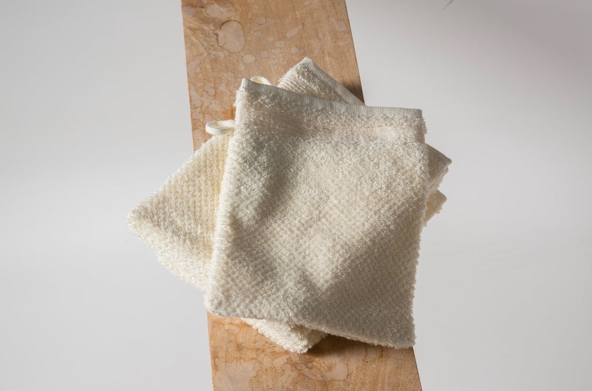 Gant de toilette 100% coton biologique 16x21 cm
