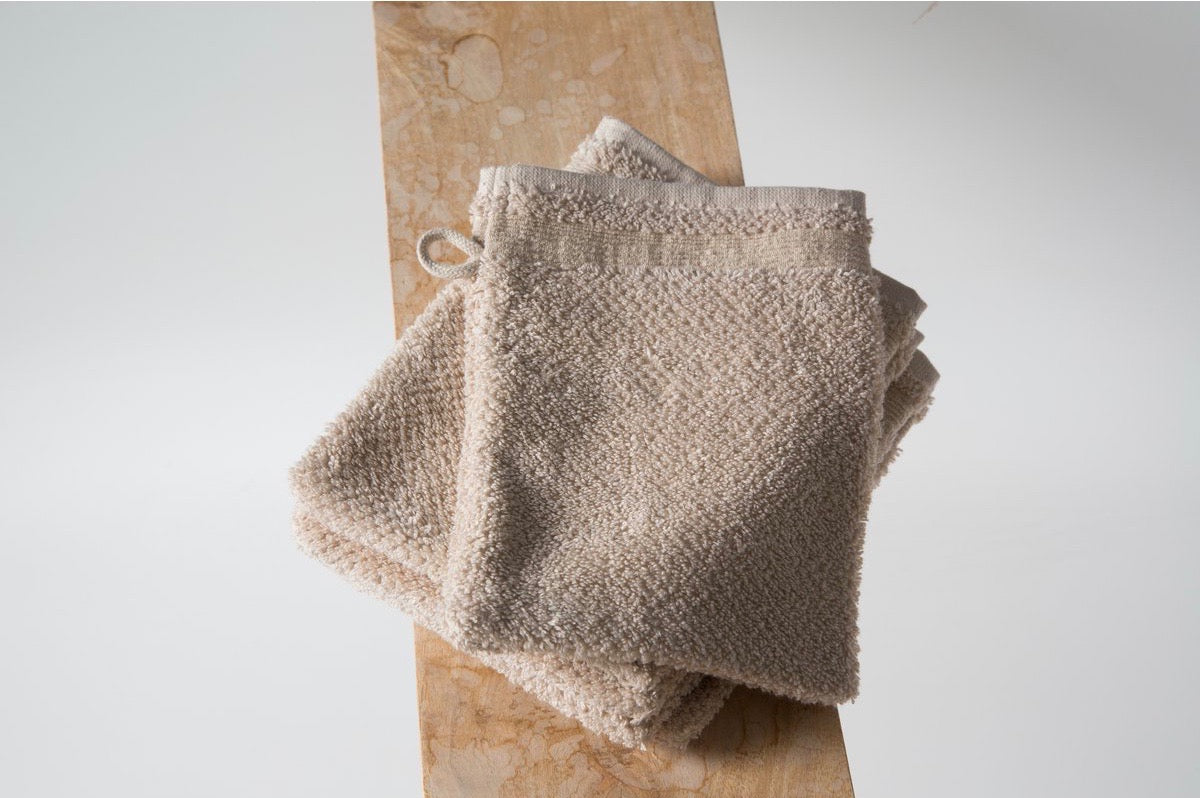 Gant de toilette 100% coton biologique 16x21 cm